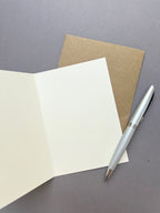 Birthday Cake Letterpress Card