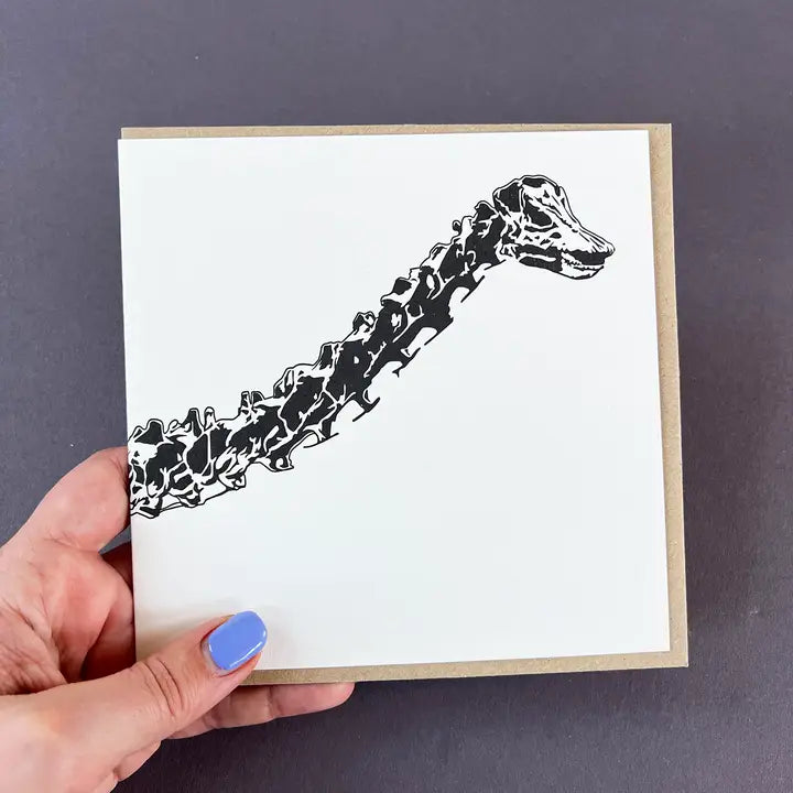 Dippy Letterpress Card