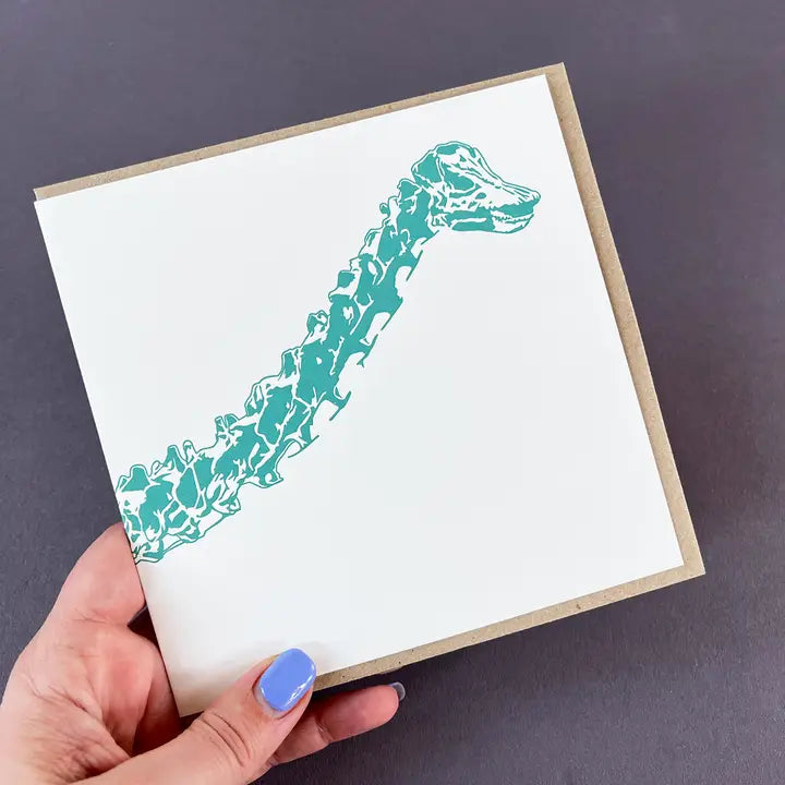Dippy Letterpress Card