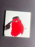 Robin Letterpress Card