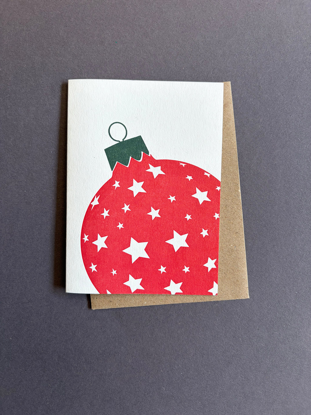 Star Bauble Card