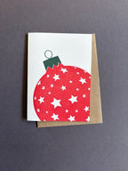 Star Bauble Card
