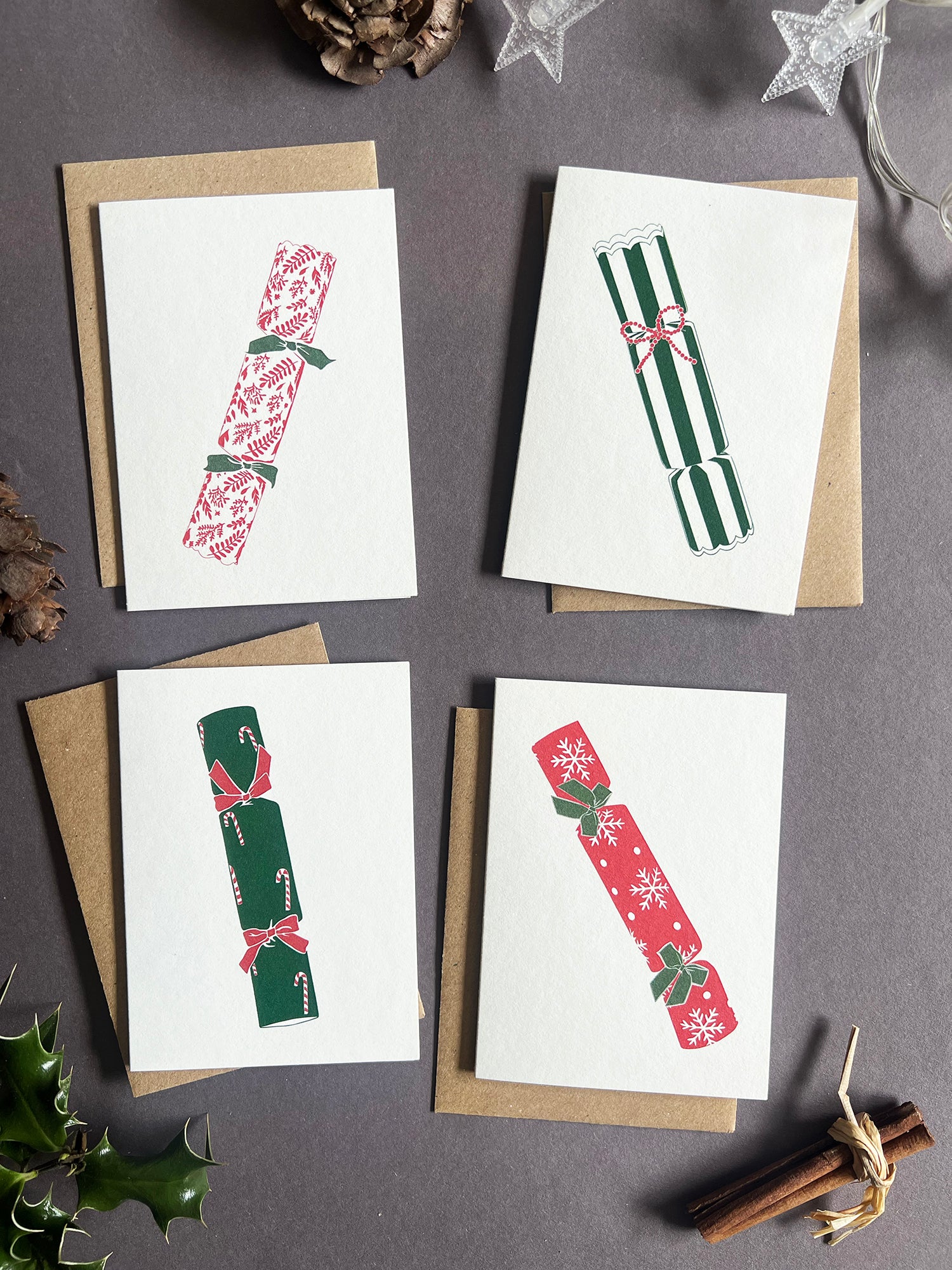Stripe Cracker Card