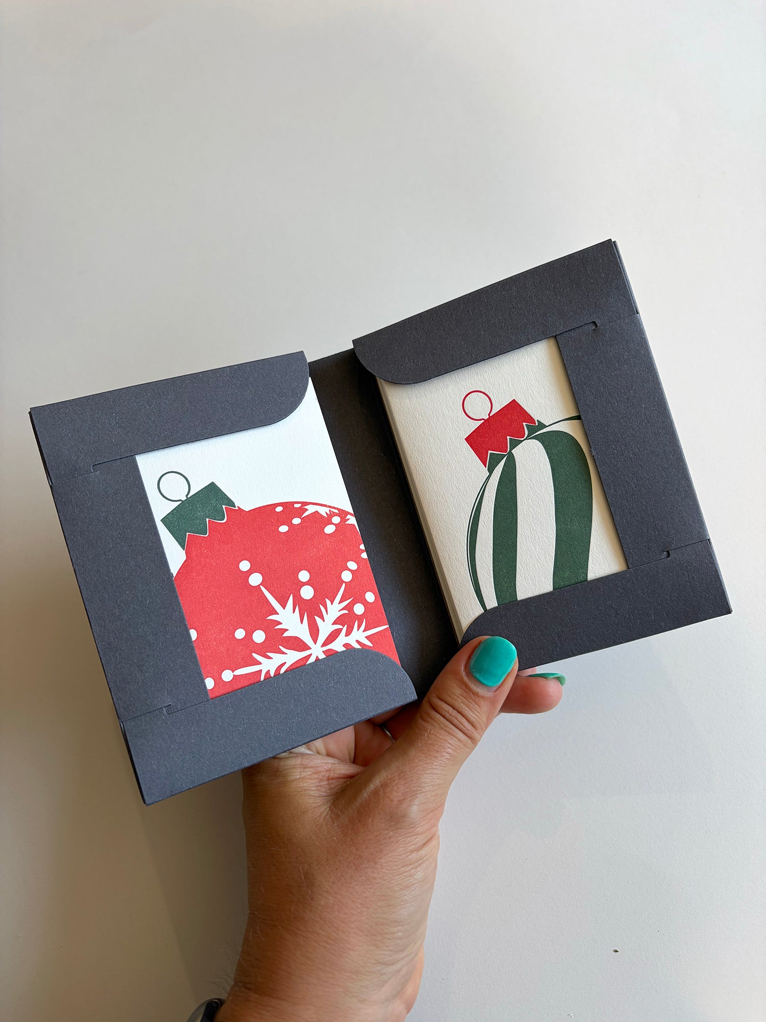 Baubles Notecard Set | Set of 8