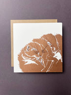 Dormice Letterpress Card