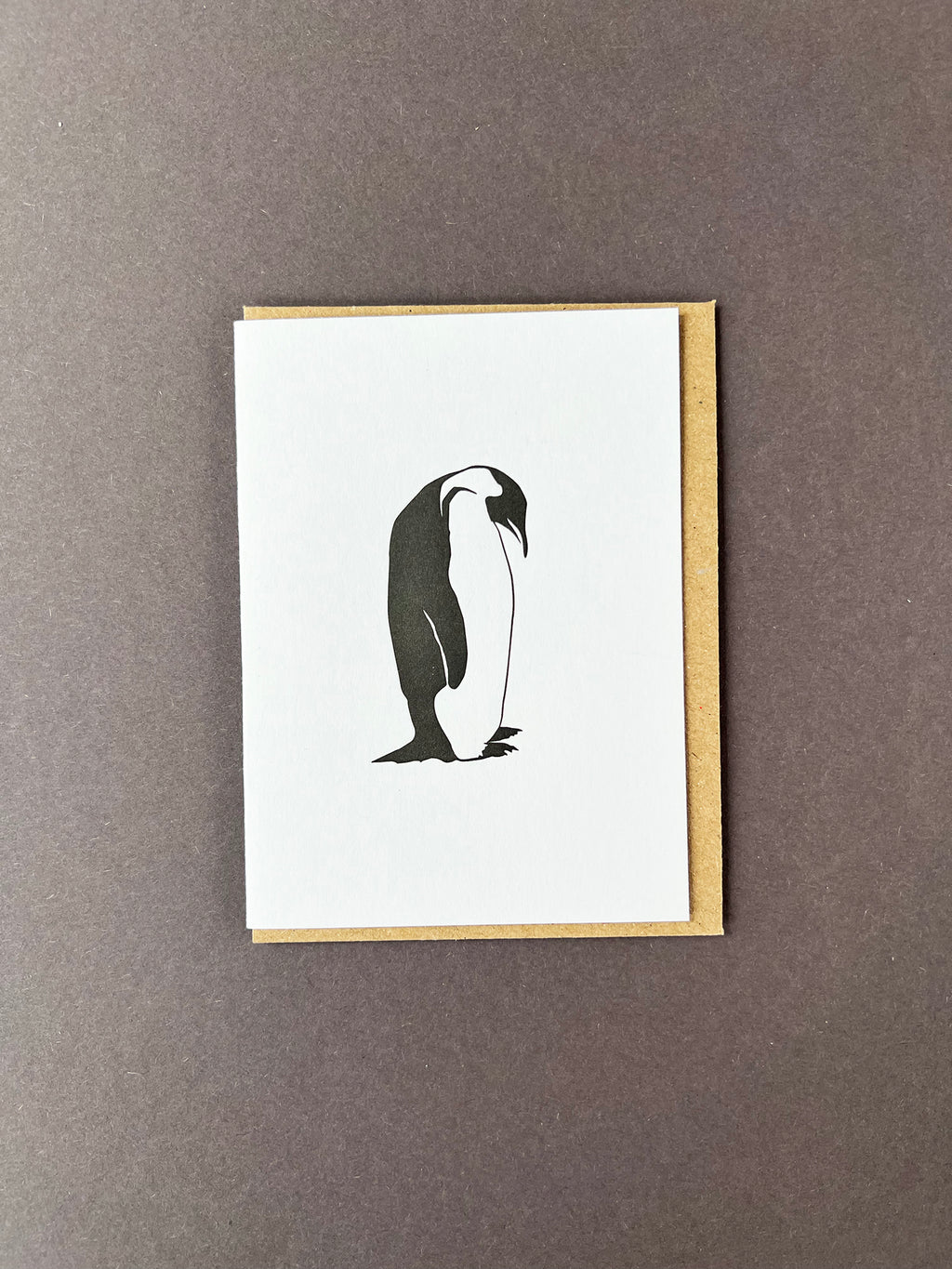 Emperor Penguin Card