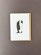 Emperor Penguin Card