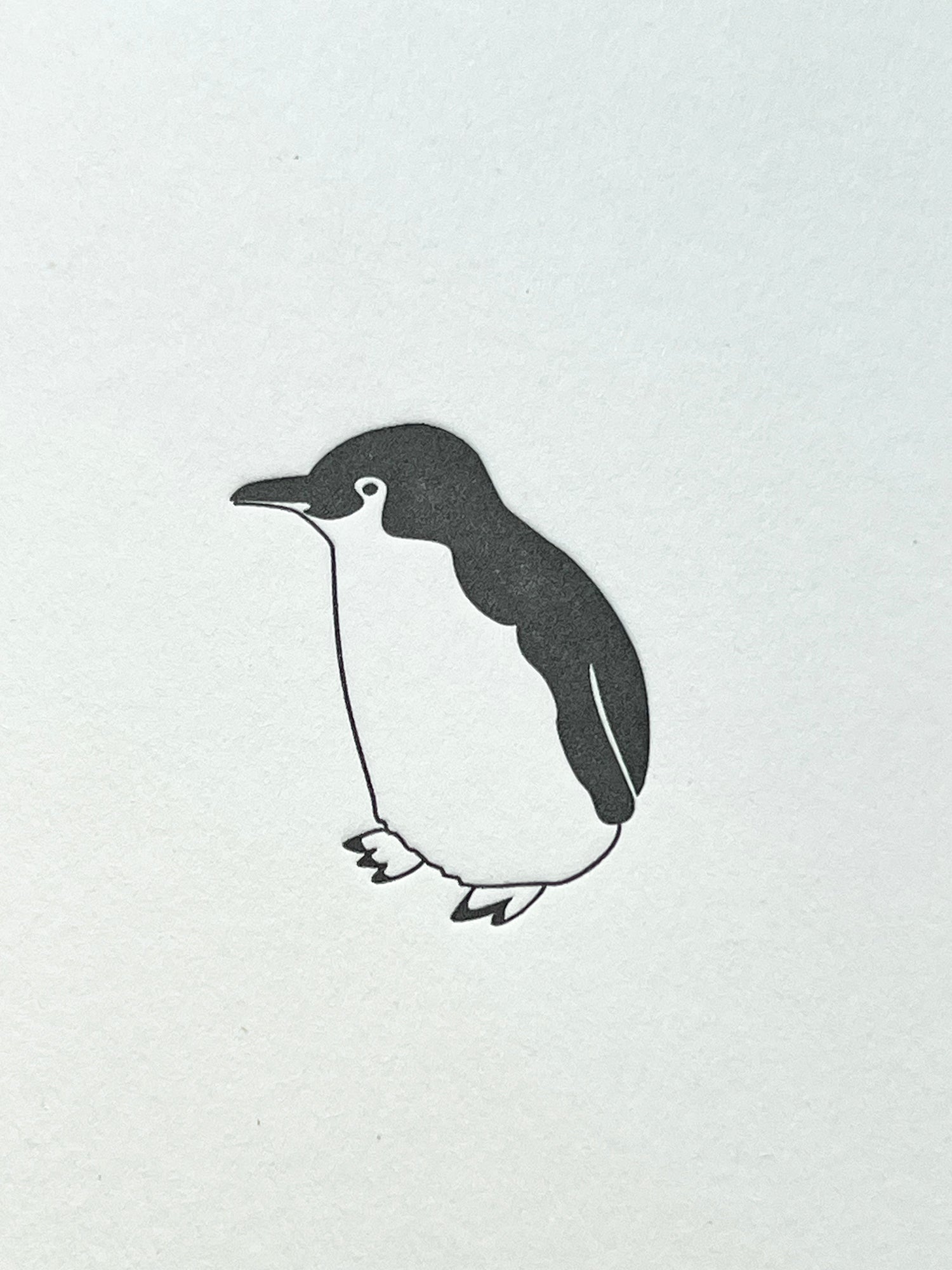 Little Blue Penguin Card