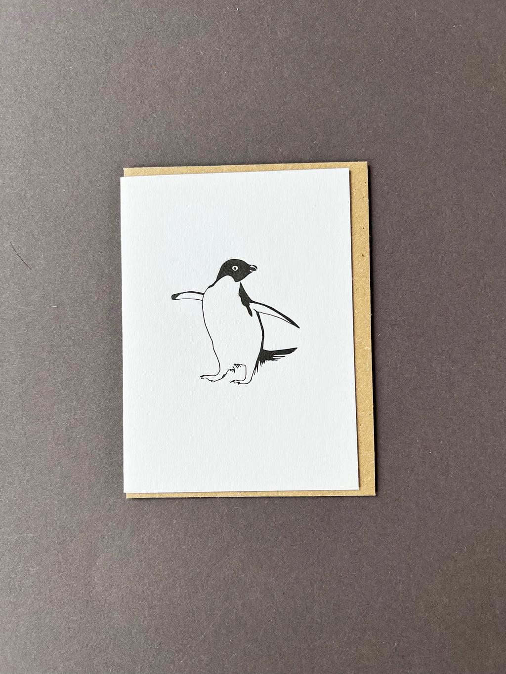 Adelie Penguin Card