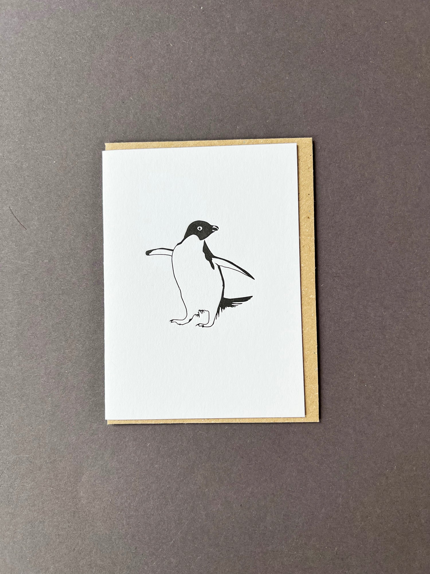 Adelie Penguin Card