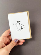 Adelie Penguin Card
