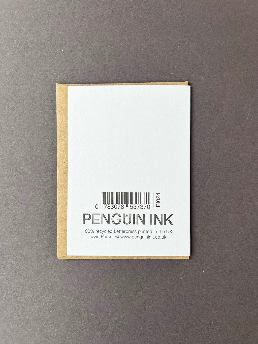 Baby Up Penguin Card