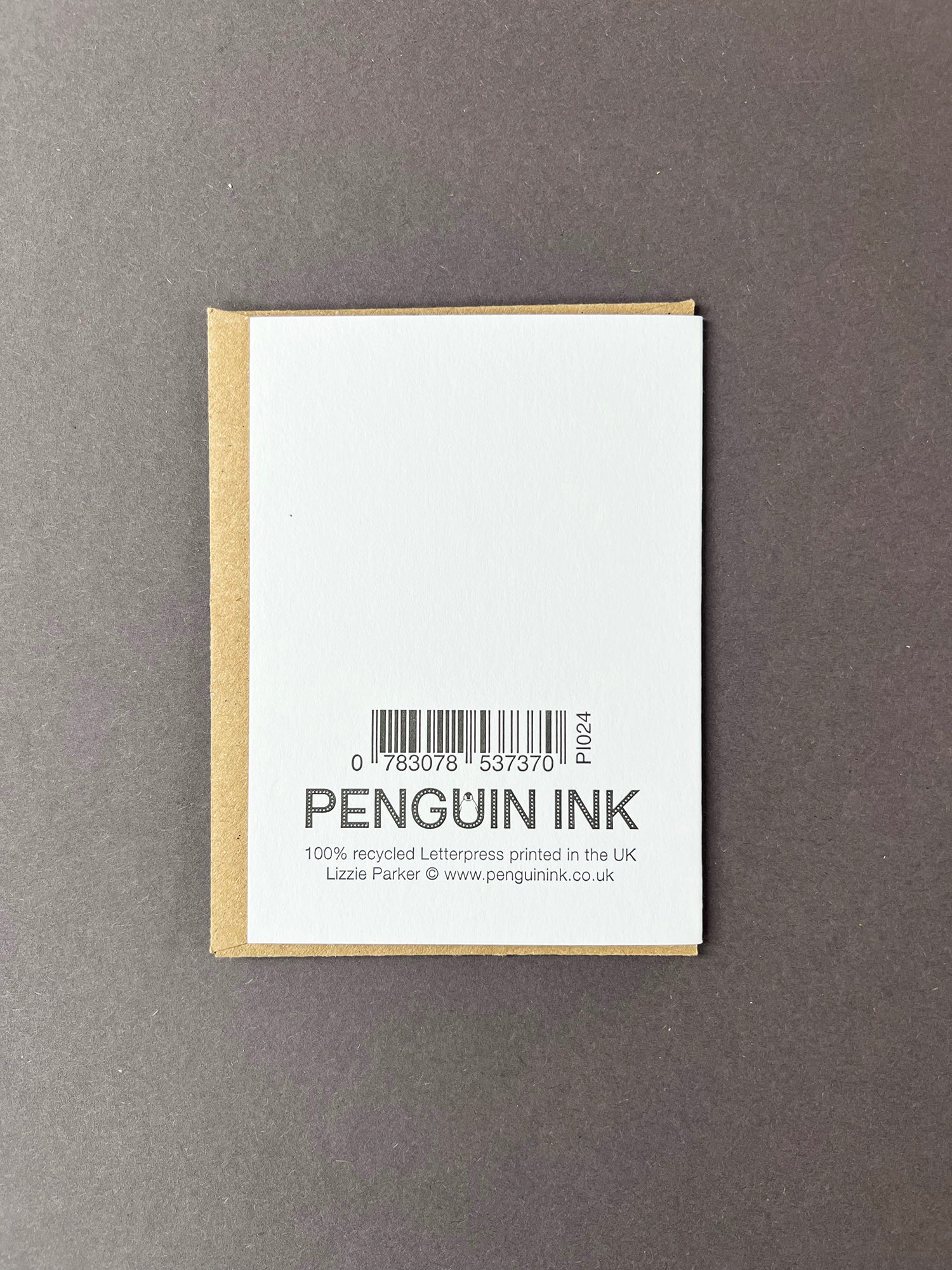 Baby Up Penguin Card