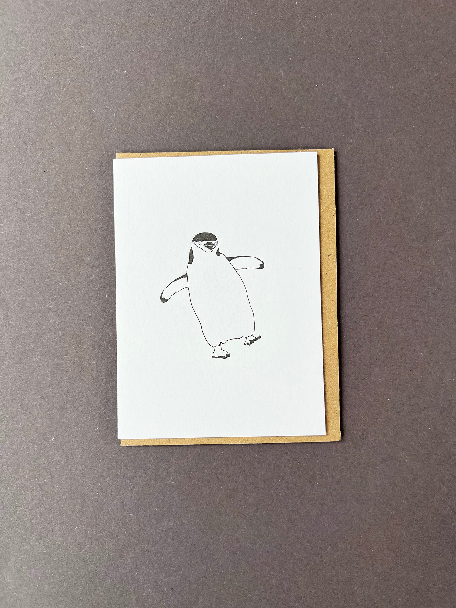 Chinstrap Penguin Card