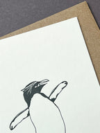 Macaroni Penguin Card