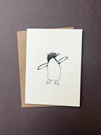 Macaroni Penguin Card