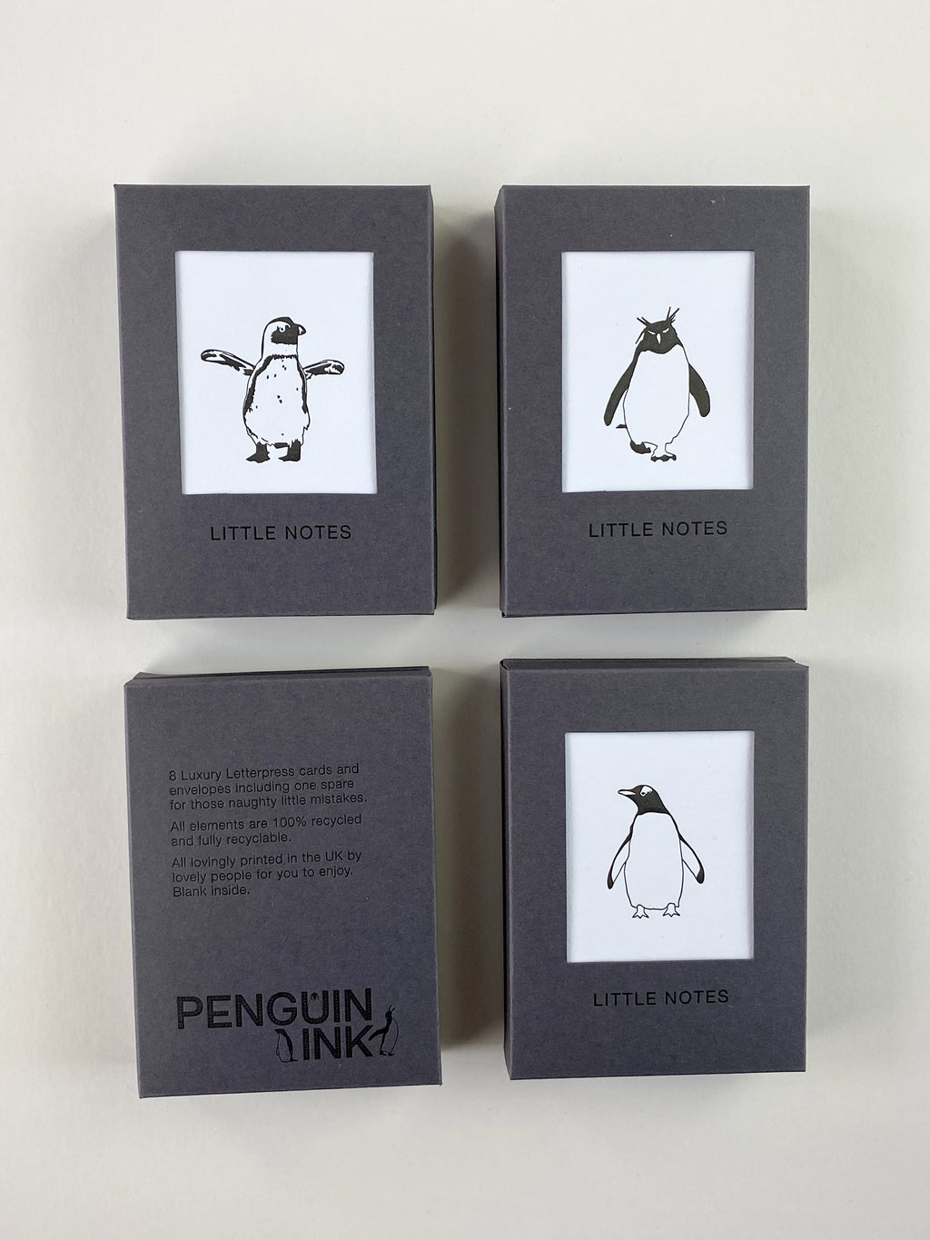 Penguin Notecard Set | Set of 8