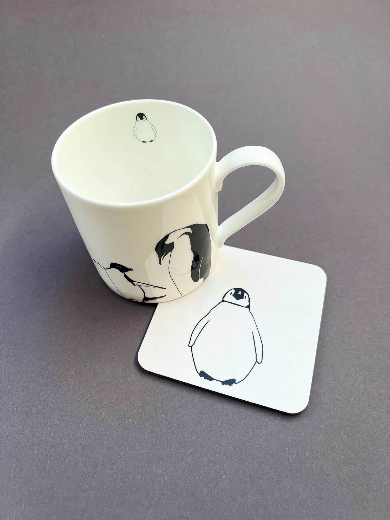 Baby Penguin Up Coaster