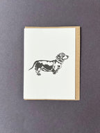 Dachshund Card