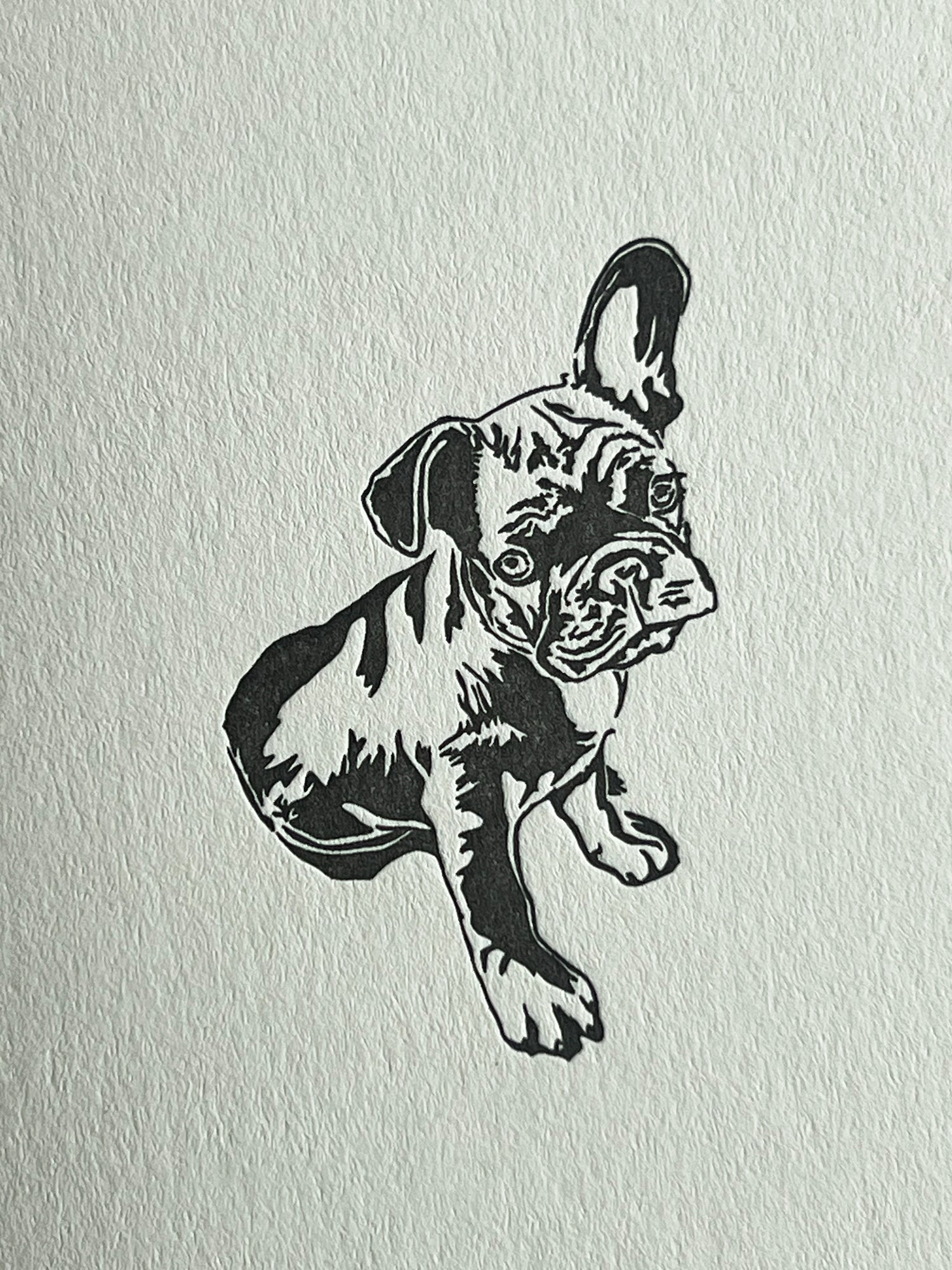 Frenchie Card