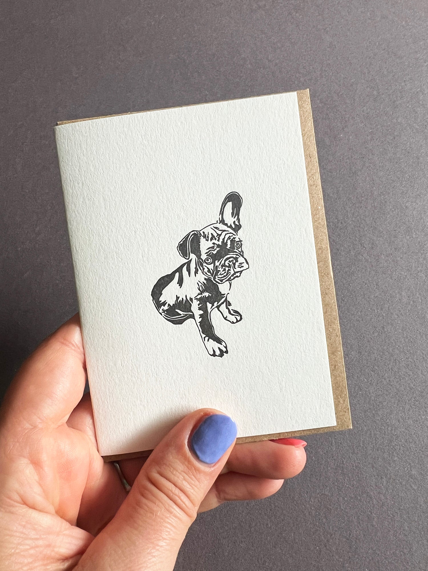 Frenchie Card