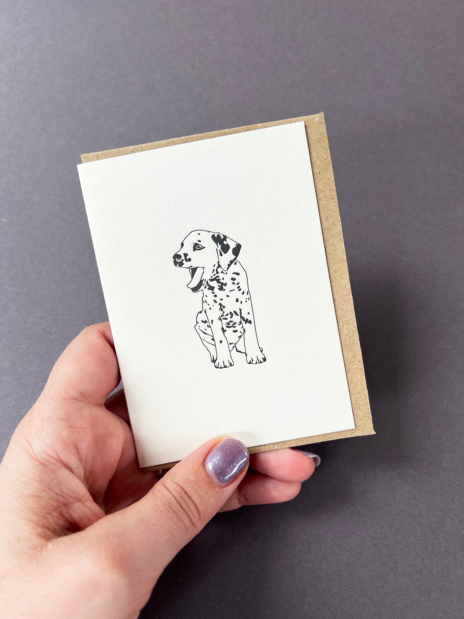 Dalmatian Card