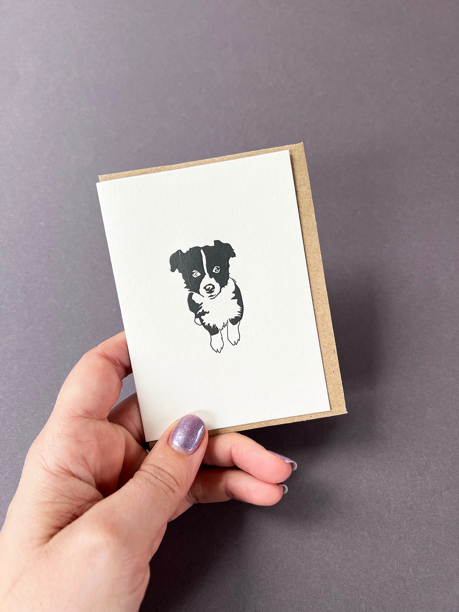 Border Collie Card