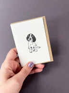 Springer Spaniel Card