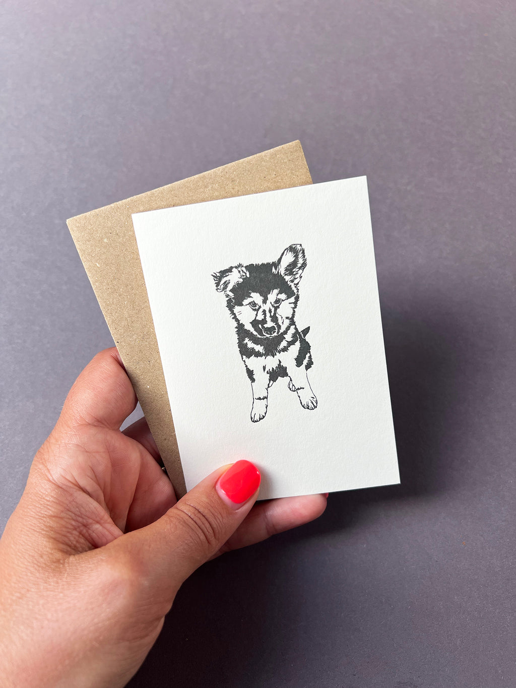 Alsatian Note Card