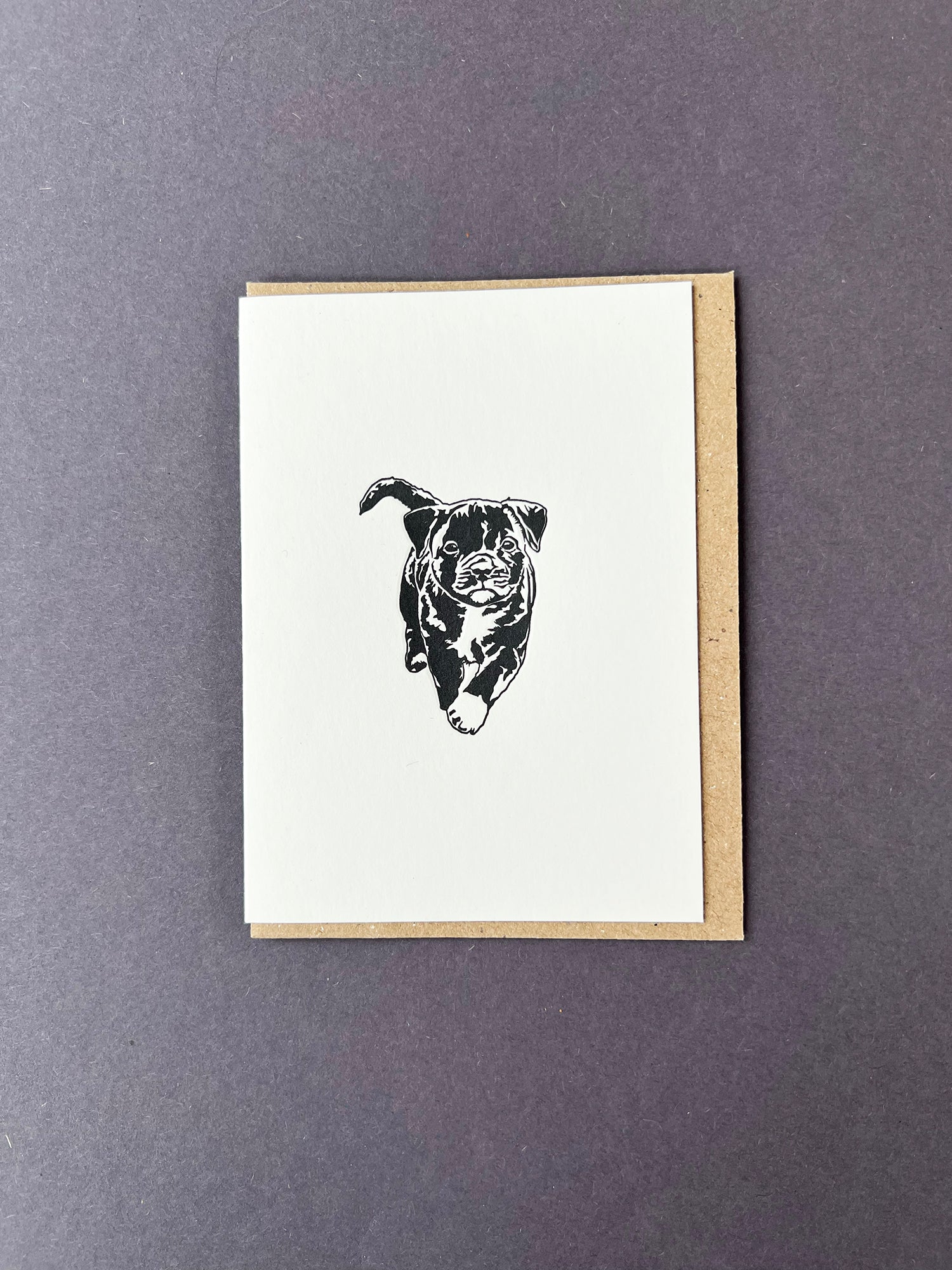 Staffie Card