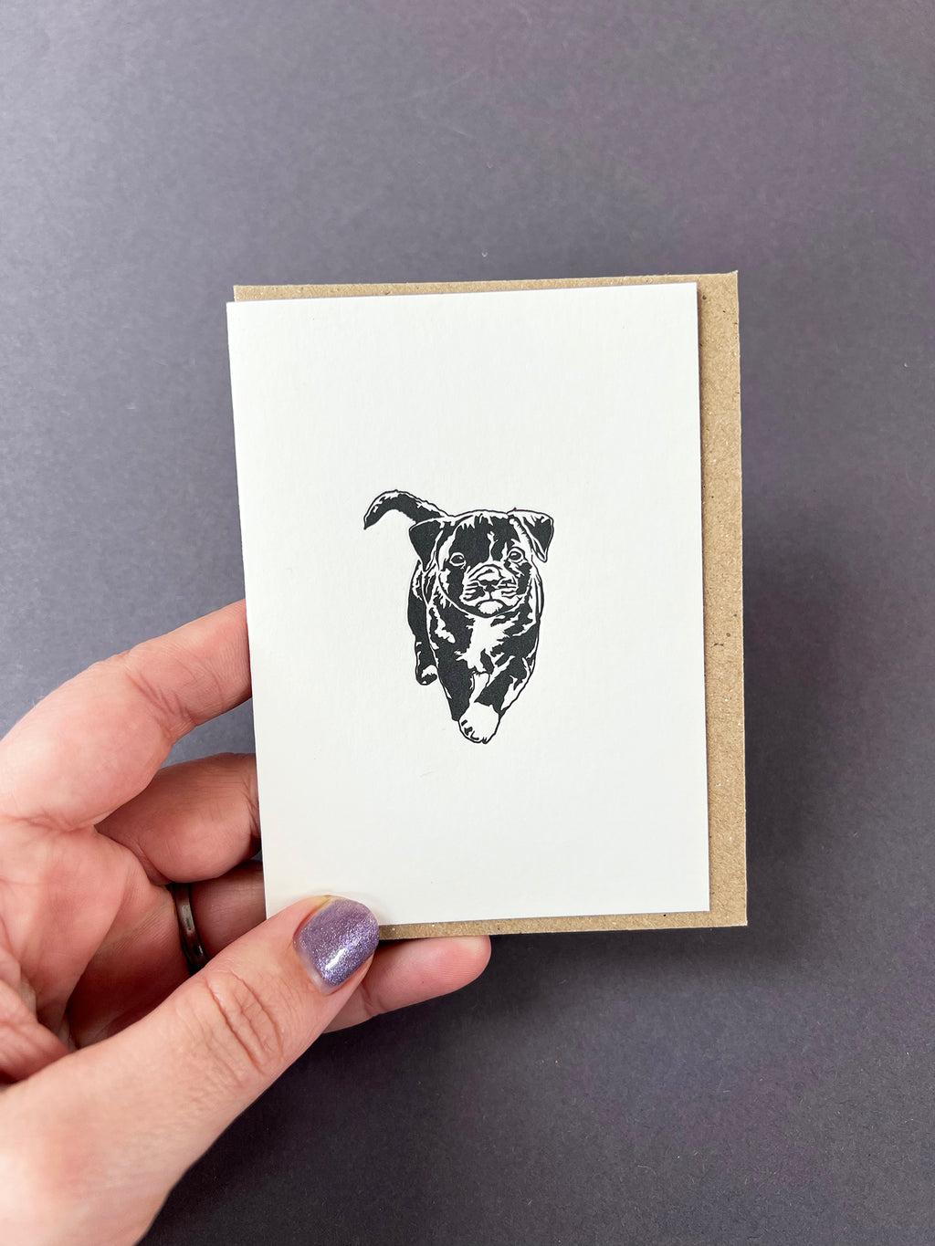 Staffie Card
