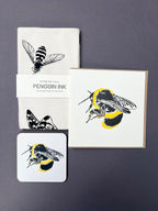 Bumble Bee Letterpress Card