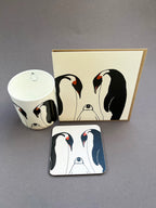 Penguin Family Letterpress Card