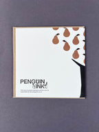 Partridge in a Pear Tree Letterpress Card