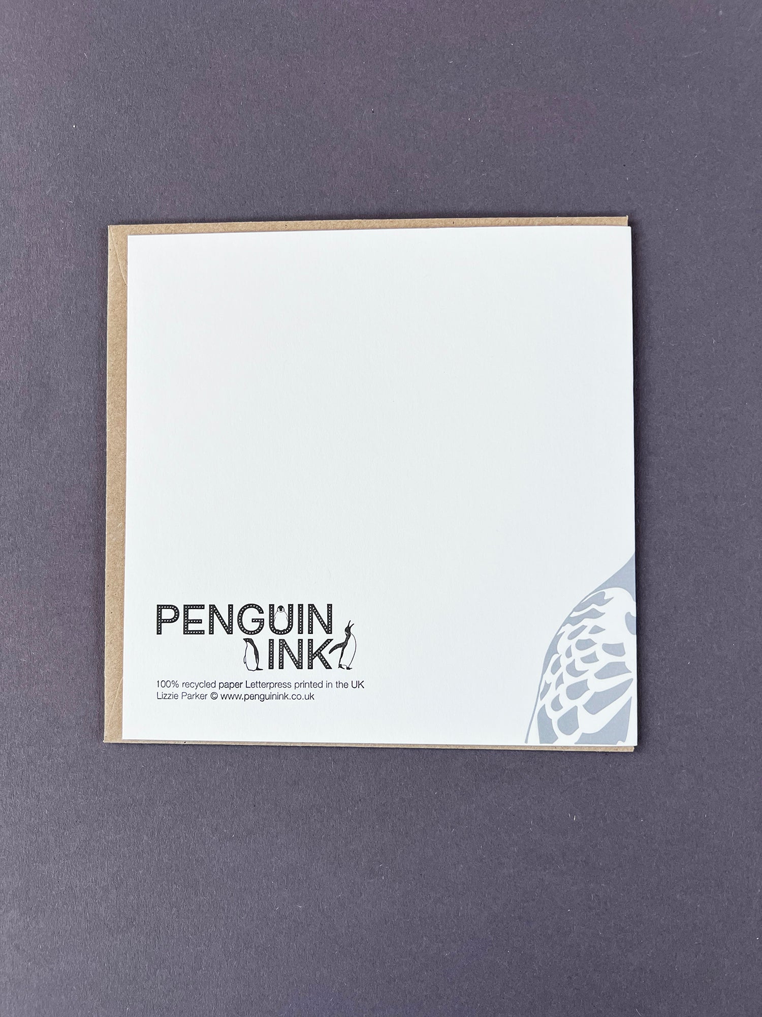 Two Turtle Doves Letterpress Card