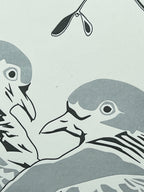 Two Turtle Doves Letterpress Card