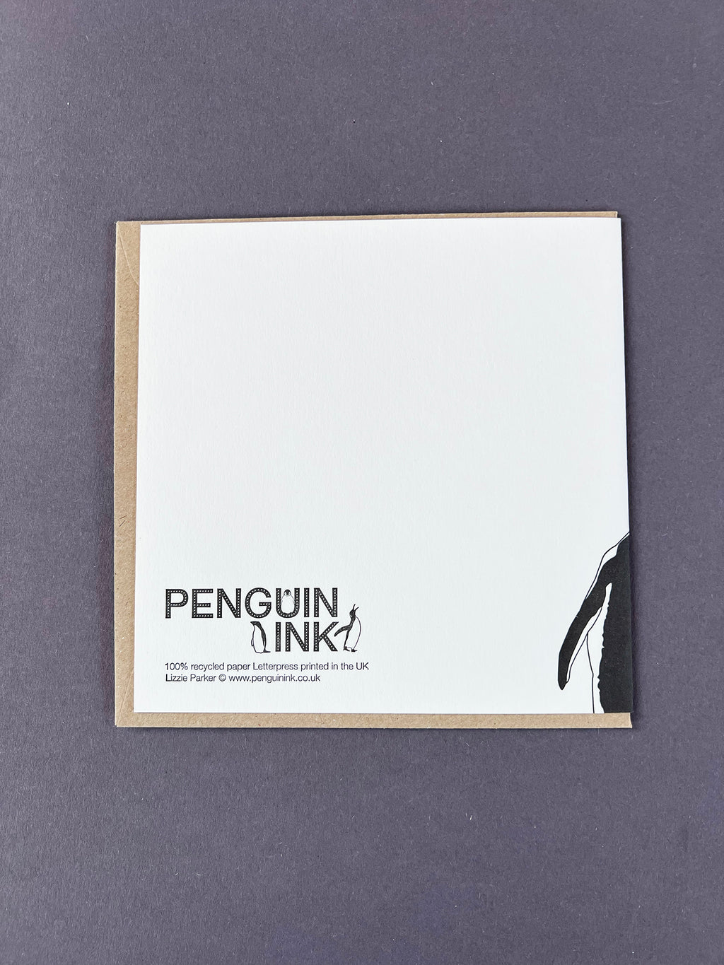 Four Calling Birds Letterpress Card