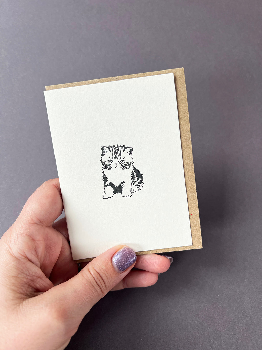 George Cat Card