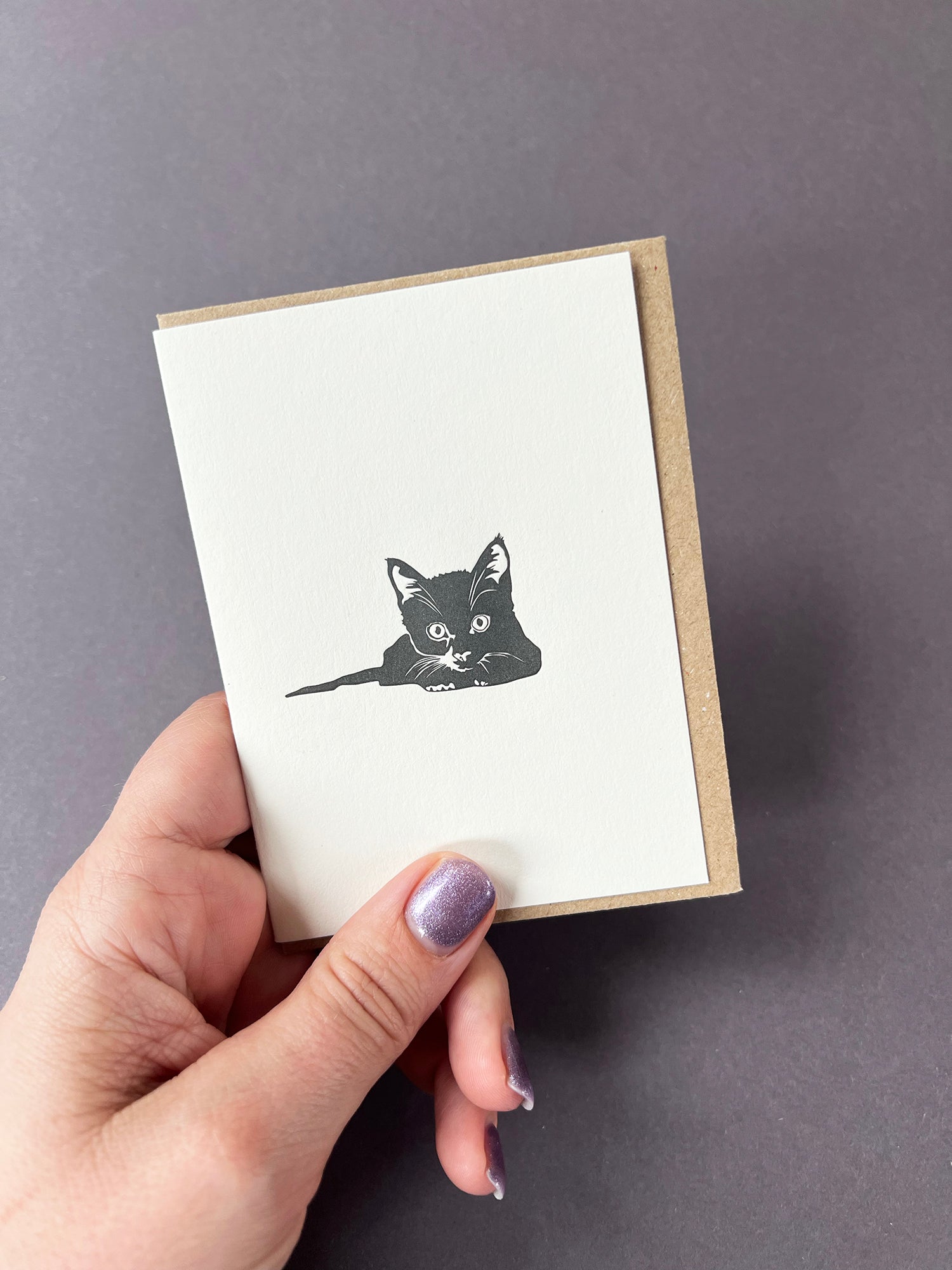 Tiddels Cat Card
