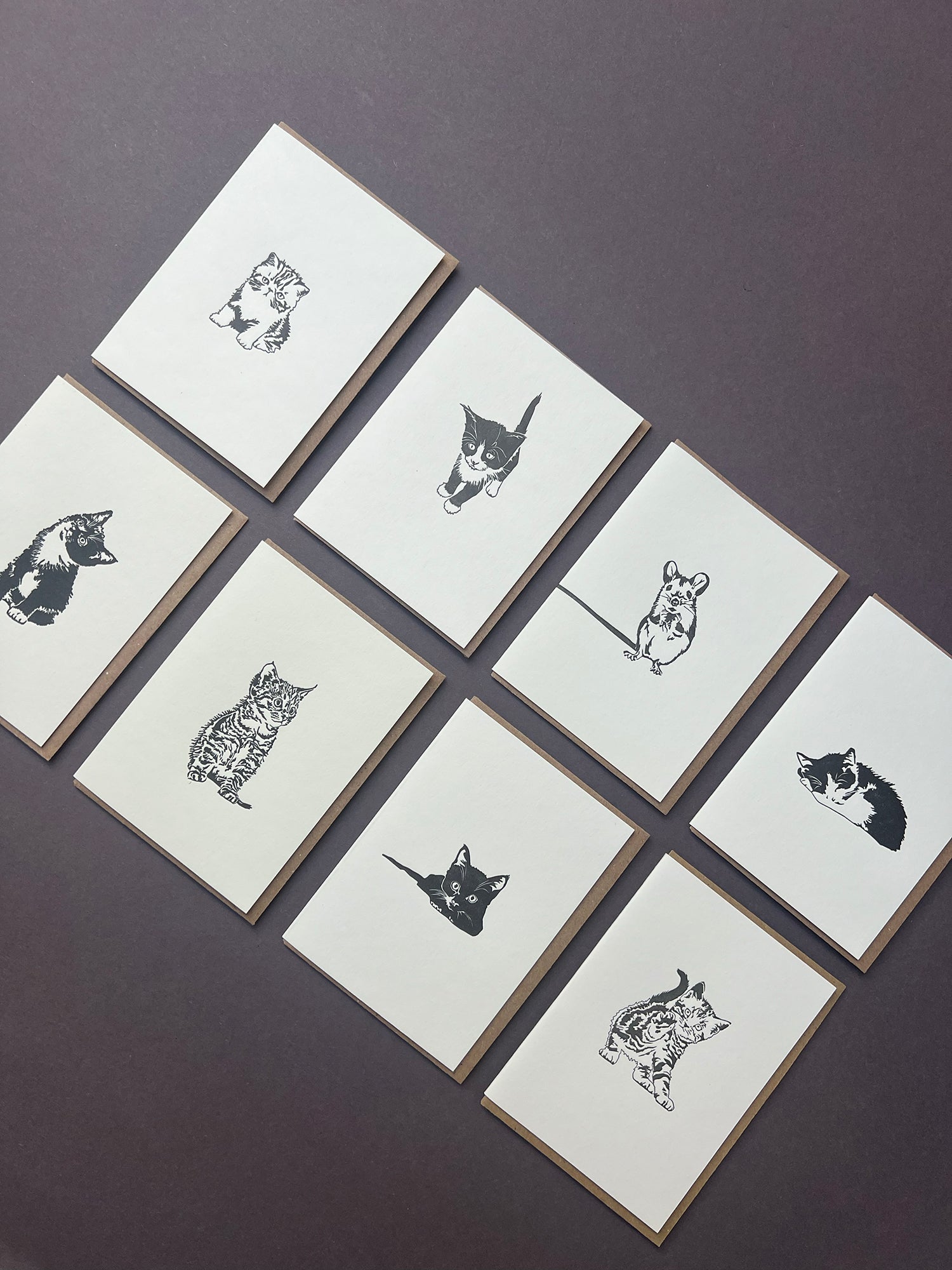 Pussycats Notecard Set | Set of 8