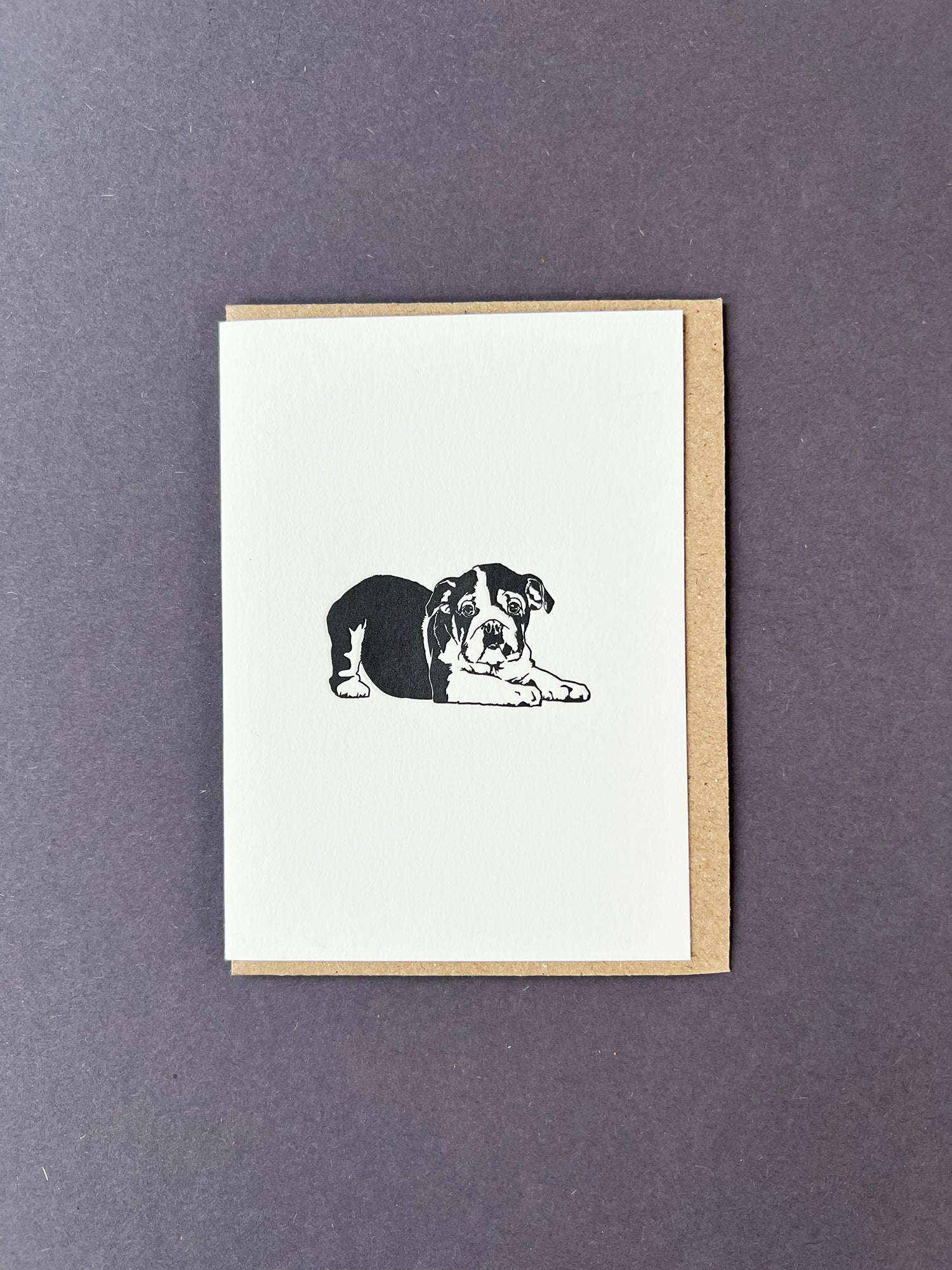 British Bulldog Card