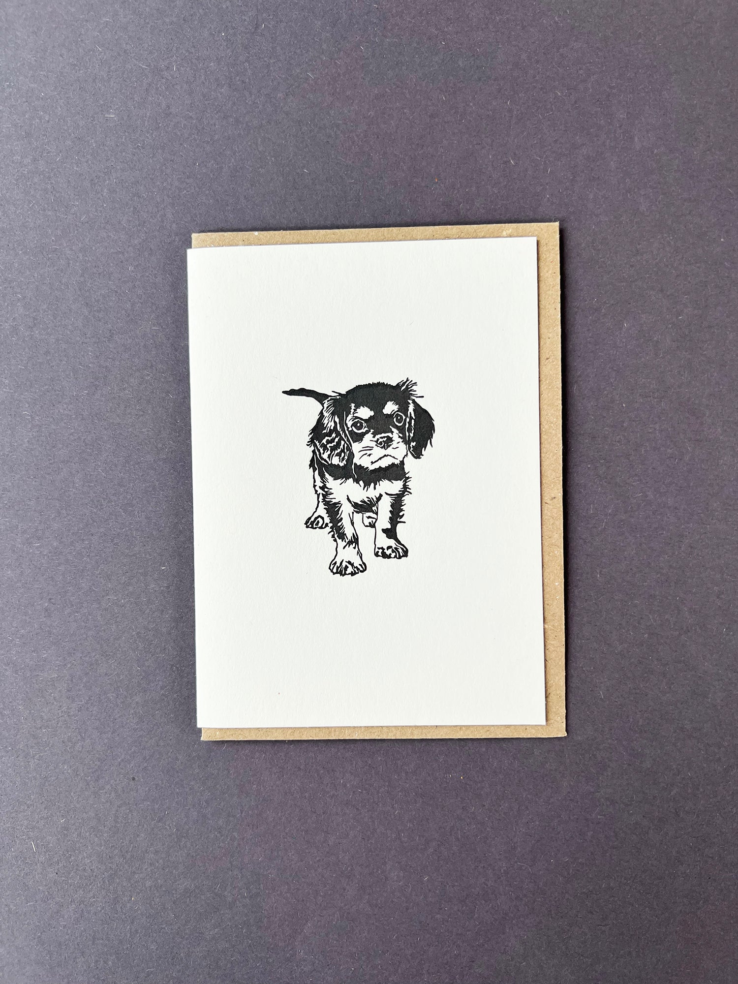 Cavalier King Charles Spaniel Card