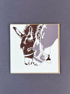 Donkey Love Letterpress Card