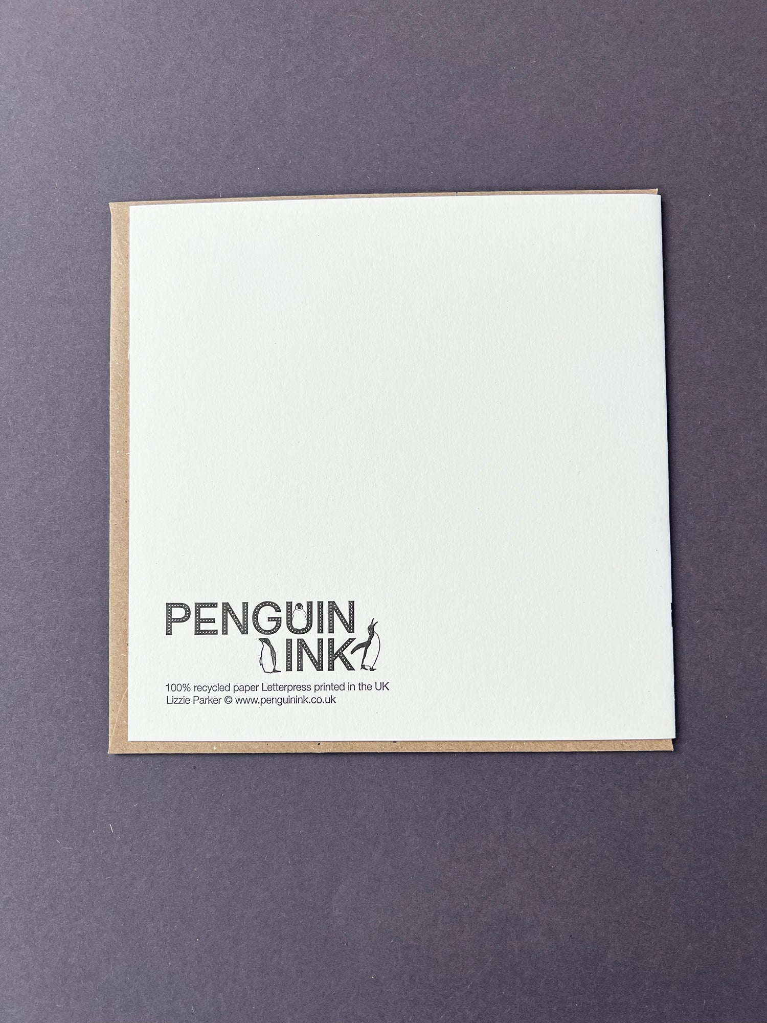 Hoopoe Letterpress Card