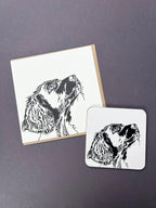 Spaniel Puppy Letterpress Card