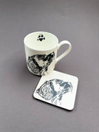 Spaniel Puppy Letterpress Card