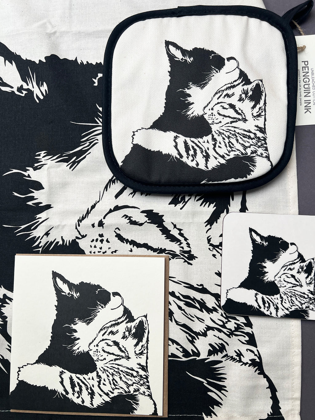 Cuddle Time Letterpress Card