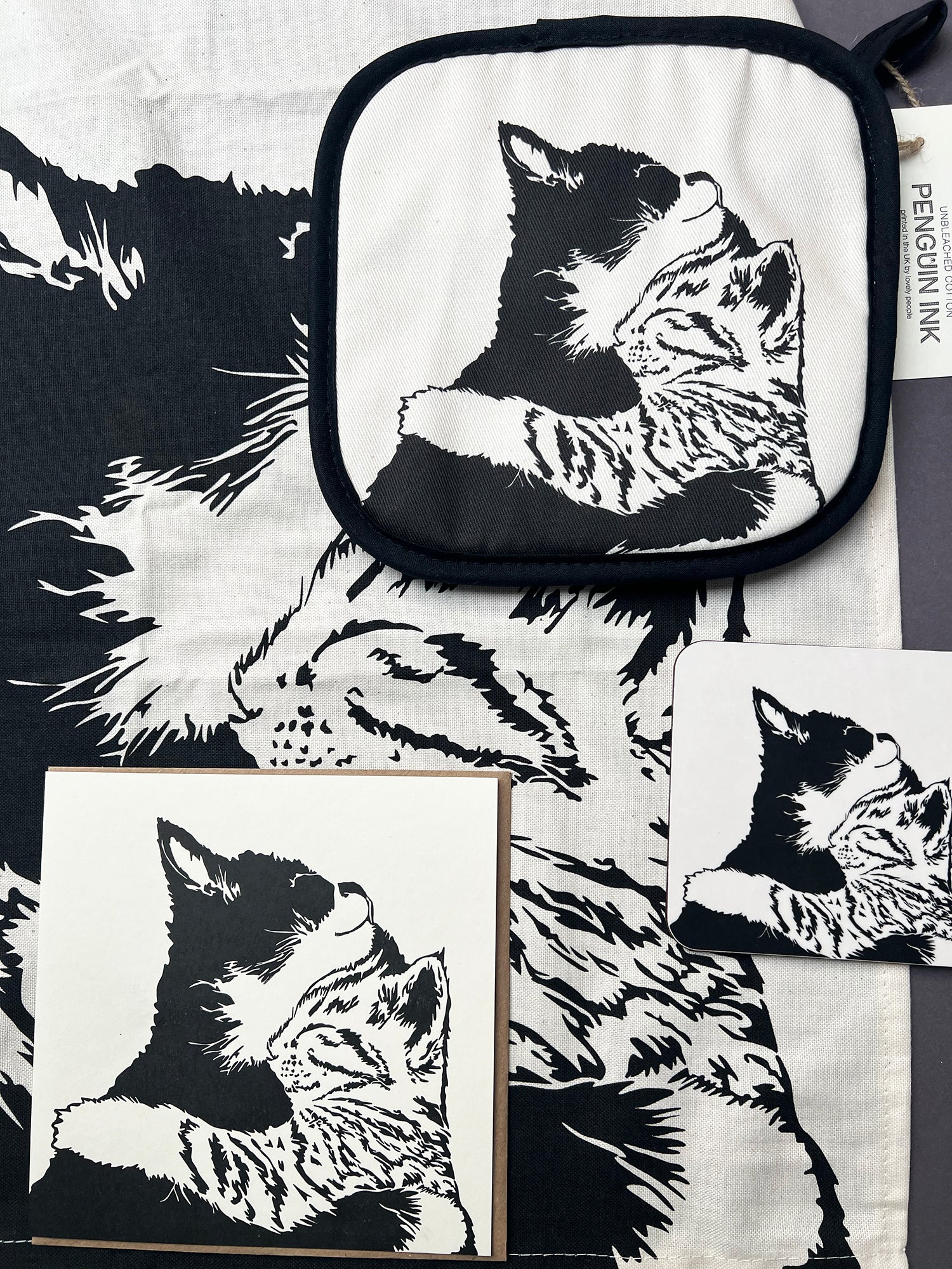 Cuddle Time Letterpress Card