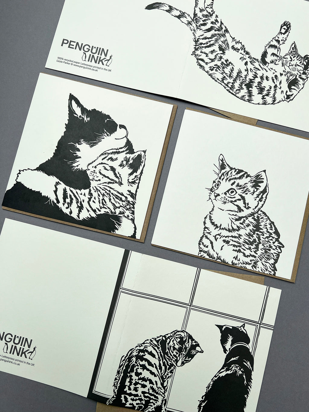 Window Time Letterpress Card