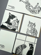 Window Time Letterpress Card